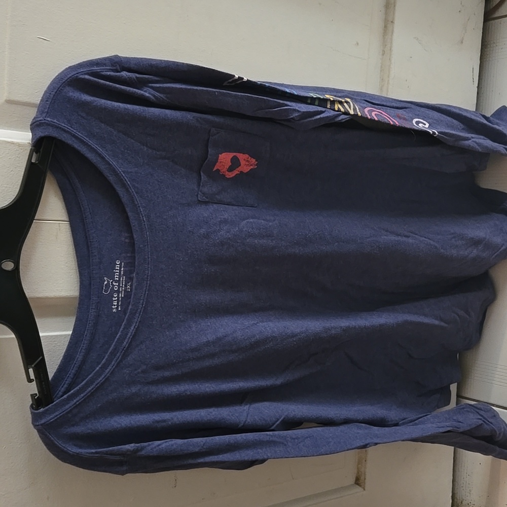 State of Mine Women's Blue Long Sleeve Tee